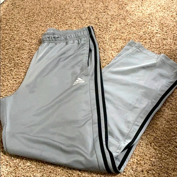 adidas silver suit